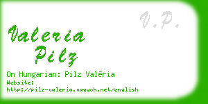 valeria pilz business card